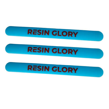 3 Large Silicone Mixing Sticks, Reusable