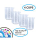 Plastic measuring cups 100ml, 300ml